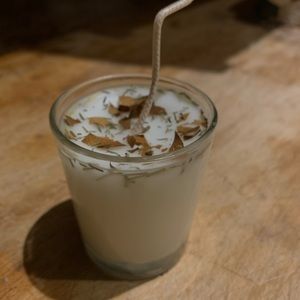 Handmade aroma candle